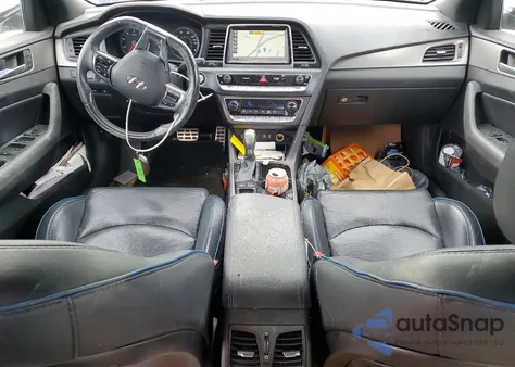 2018 Hyundai Sonata Sport z USA, uszkodzony, nr VIN 5NPE34AB3JH675222